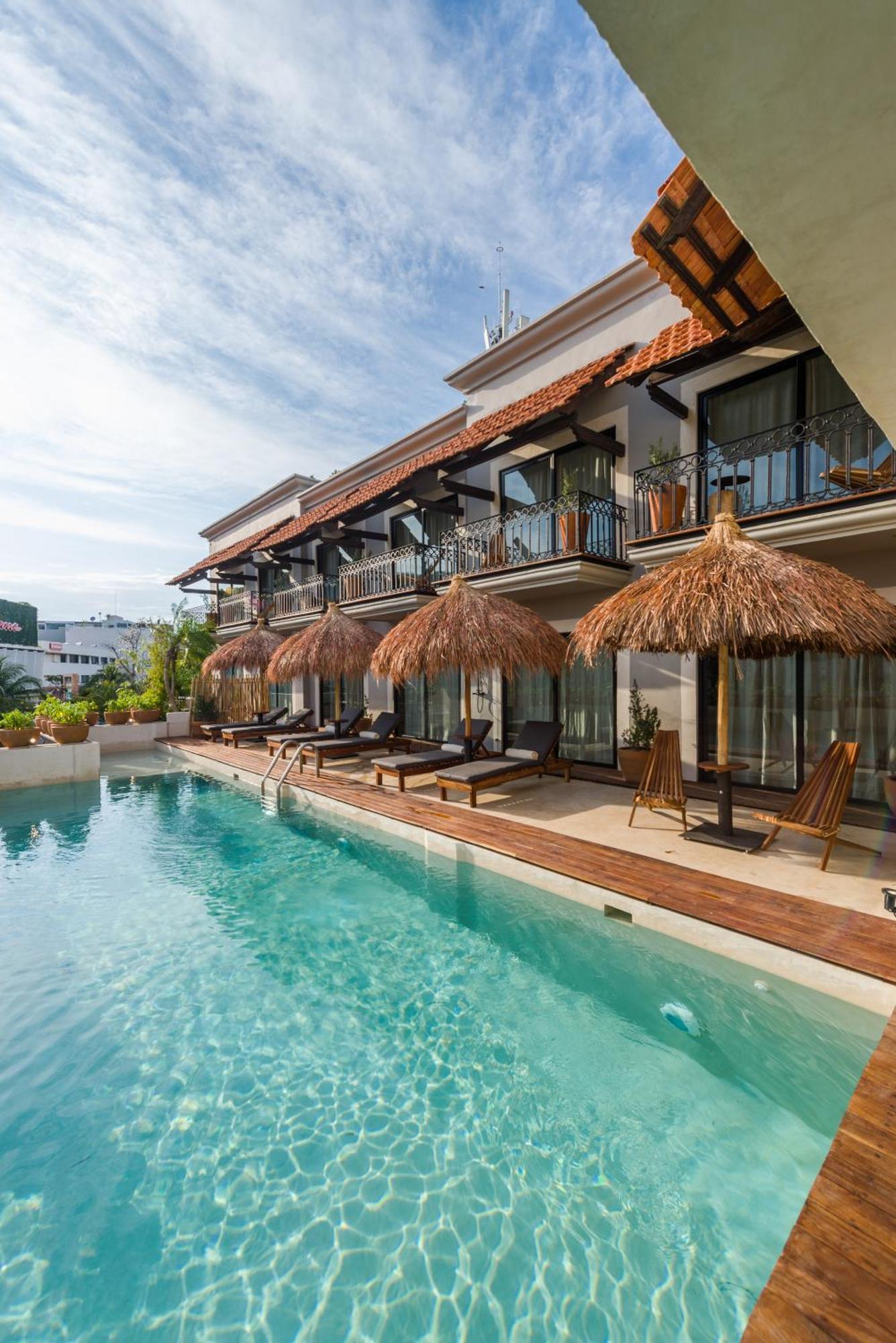 Caribbean Paradise Hotel & Spa - 5Th Avenue Playa del Carmen Exterior foto